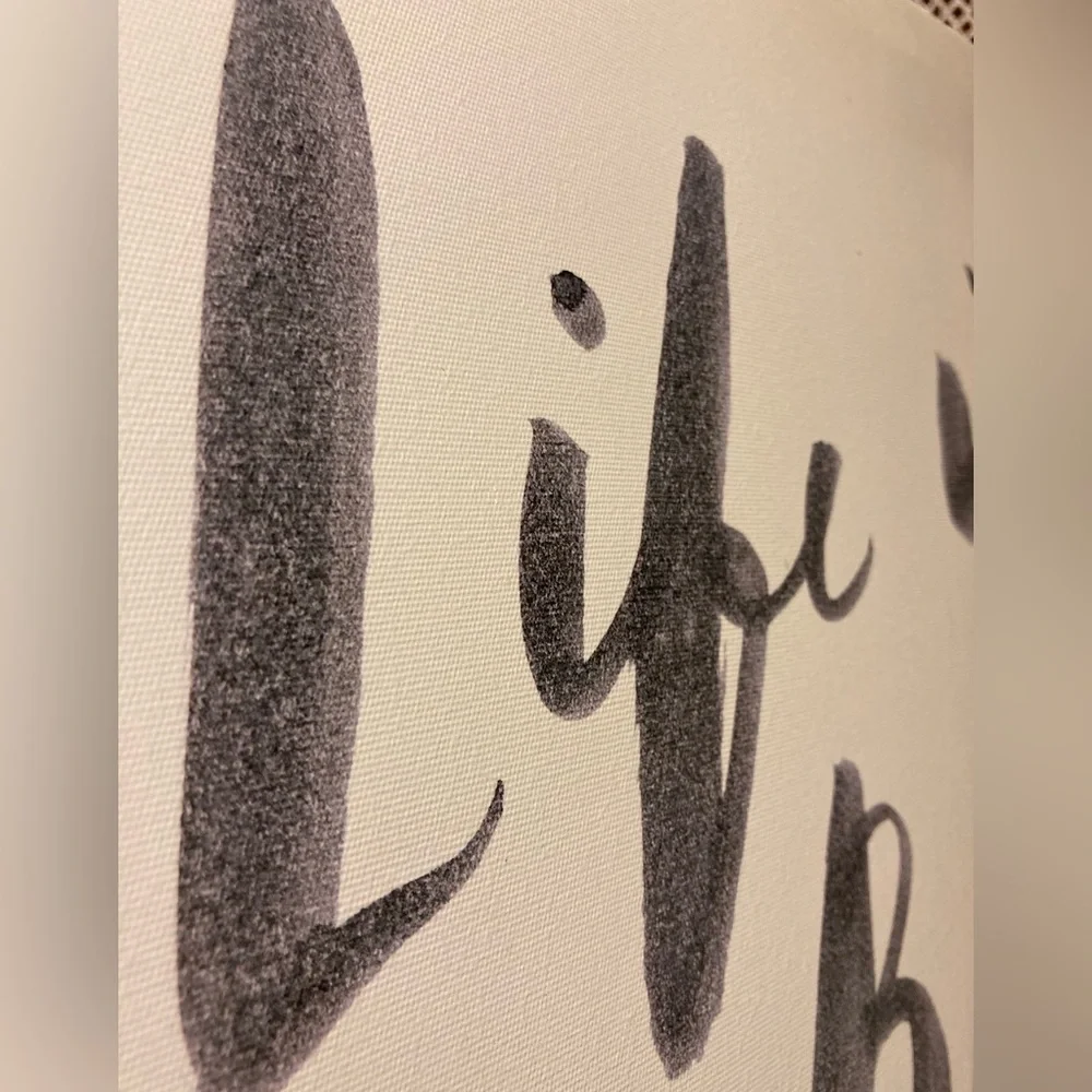 Life is Beautiful - Target Canvas Wall Art Gallery Decor - Picture 5 of 17